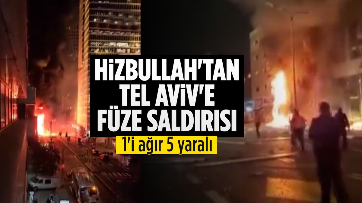 Hizbullah’tan İsrail’e füze saldırısı